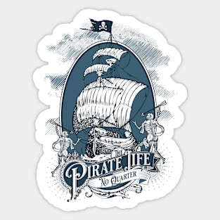 Pirate ship Sticker